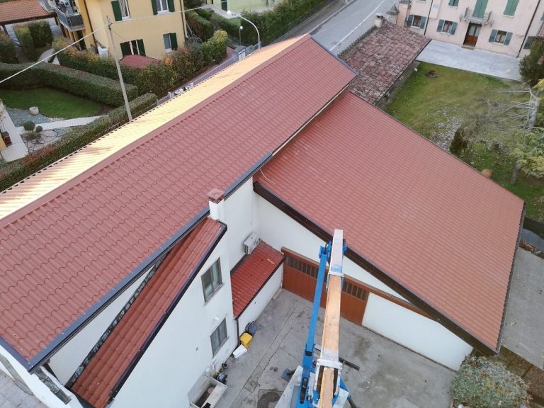 Angiari a Verona casa privata- Pannelli coibentati