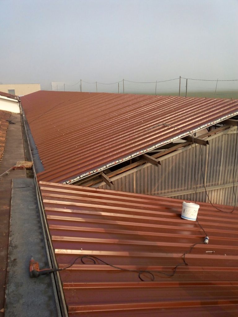 Azienda Sprea Depositi, Villafontana - Pannelli coibentati