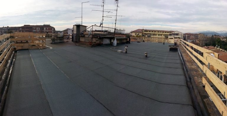 Nuova copertura, Via Ciro Menotti Verona - Impermeabilizzazioni bituminose