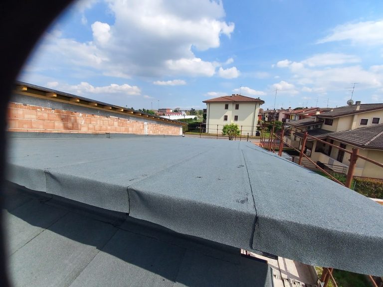 Nuova copertura per villa privata, Campagnola di Zevio - Impermeabilizzazioni bituminose